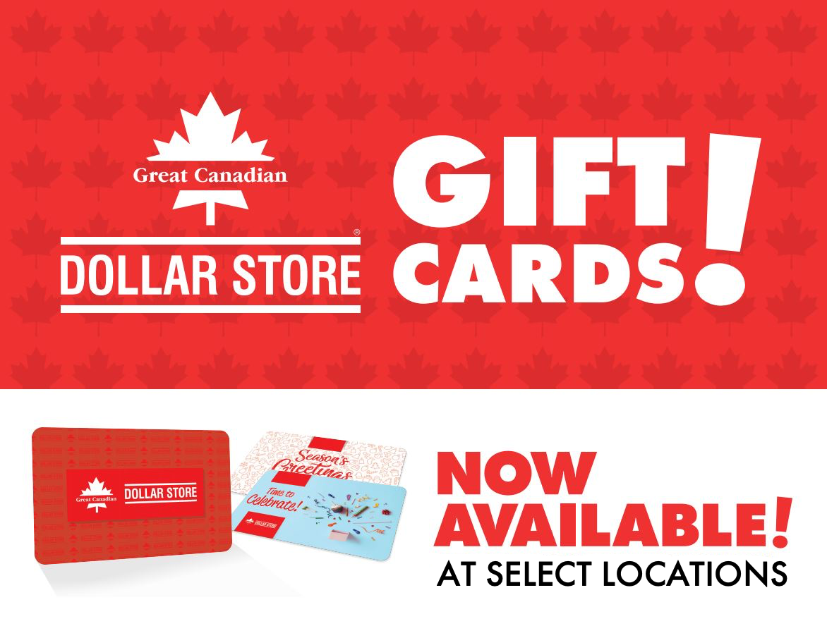 Gift Cards - Great Canadian Dollar Store